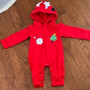 Christmas baby romper